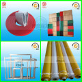 screen priting materials, squeegee,mesh & aluminum frames used for automatic screen printing machine